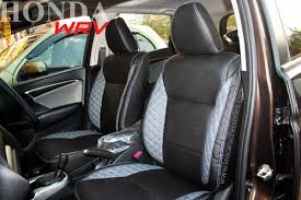 Choose from a great variety of custom seat covers for your car, truck, suv. Black With Grey Honda Wrv Custom Car Seat Cover From Feather Rs 5500 Set Id 21150142997