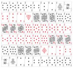 In many countries of the world, however, it is used alongside other traditional, often older, standard packs with different suit symbols and pack sizes. Full Deck Template Contours Playing Cards Custom Decks Playing Card Deck Cards Game