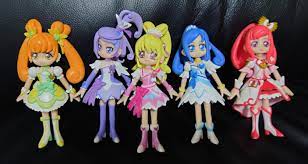 Glitter force Doki doki Precure Figure Doll Toy Set Pretty Cure USED ANIME  JAPAN | eBay