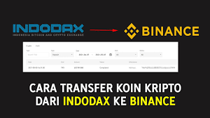 Cara Murah Transfer Koin Kripto Dari Indodax Ke Binance Trx Bnb Evotekno
