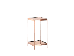 A copper side table can be used as a sitting stool thanks to its added strength. Side Table Copper Alsea Big Ex Factury At Fair Price Right To Return Within 100 Days