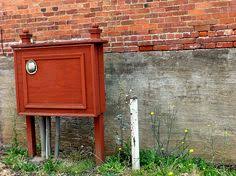 By this old house | earns commissions. Camouflage Gas Meters