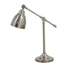 The white interior shade reflects the light outwards creating an ideal light source for your desk, nightstand, or side table. 27 Off Ikea Classic Chrome Adjustable Desk Lamp Decor