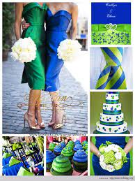 Wedding Colors Inspiration Lime Green Weddings Green Wedding Colors Wedding Color Royal Blue