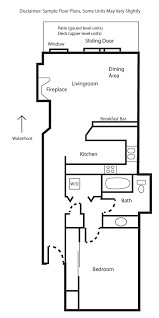 Large one bedroom floor plans. Floor Plans Pend Oreille Shores Resort Lake Pend Oreille Id