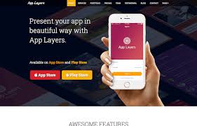 Curated free design resources to energize your creative workflow. Applayers Free Bootstrap App Landing Page Graygrids