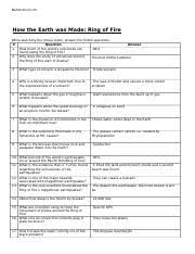 Is the following sentence true or false? Esci 130 Hw 2 Htewm Ring Of Fire Questions Docx Name Alvin Lim How The Earth Was Made Ring Of Fire While Watching The Movie Video Answer The Follow Course Hero
