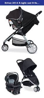 Britax 2014 B Agile And B Safe Travel System Black Britax Usa Bestselling Baby Stroller On Amazon C Baby Strollers Best Baby Strollers Britax Double Stroller