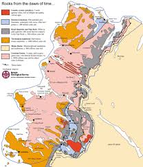Located in northwest europe, scotland is one of the scotland is divided into nine regions: Nwh Geology Map North West Highlands Geopark