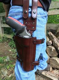 Nightingale Leather Taurus Raging Bull Drop Leg Holster