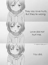 Anime Broken Love Quotes Hover Me Dark depressed quotes | black and white life depressed sad quotes typography pain hurt broken. anime broken love quotes hover me
