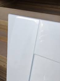 fp&p gloss white shaker kitchen cabinet
