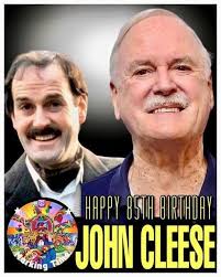 HAPPY 85TH BIRTHDAY JOHN CLEESE tarking king