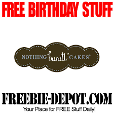 Birthday Freebie Nothing Bundt Cakes Free Bday Cake Birthday Freebies Free Birthday Stuff Nothing Bundt Cakes