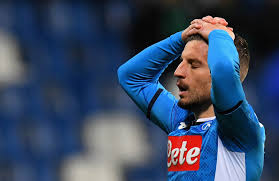 Napoli celebrates with teammate dries mertens after scoring their team's sixth goal during the serie a match between ssc napoli and acf fiorentina. Arsenal Dries Mertens Signing Limited