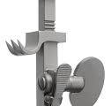 Bailey Rib Contractor with ratchet 8" with 4 1/2" opening