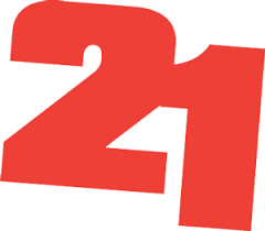 21 (number), the natural number following 20 and preceding 22. Cineclub Filmkritik 21
