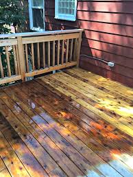 How To Restore A Gray And Faded Deck Outdoor Staining Deck Outdoor Deck