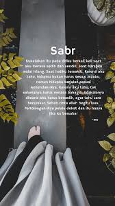 Quotes Sabar Islamic Quotes Motivasi Kata Kata Indah