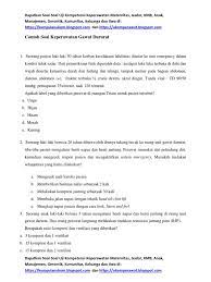 Kelompok 3.b keperawatan adalah suatu bentuk pelayanan profesional yang merupakan bagian integral dari pelayanan kesehatan, didasarkan pada ilmu keperawatan, berbentuk. Contoh Soal Ukom Keperawatan Maternitas Pdf