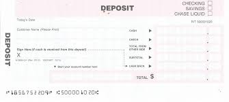 Check spelling or type a new query. Chase Deposit Slip Free Printable Template Checkdeposit Io