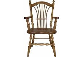 Armchairs add a comfort component. L J Gascho Furniture Solid Wood Dining Sets 6044a Wheatland Solid Wood Dining Arm Chair Goods Furniture Dining Arm Chair