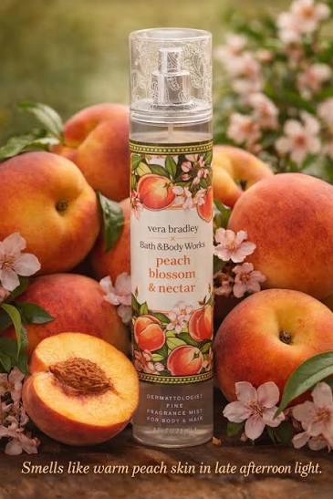 Peach Blossom and Nectar Bath and Body Works Travel Size | TikTok