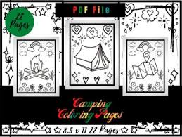 Click the campfire coloring pages to view printable version or color it online (compatible with ipad and android tablets). Campfire Coloring Worksheets Teaching Resources Tpt