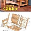 Swivel glider adirondack chair plans. 1