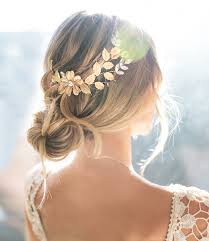 Vintage Style Boho Wedding Hair Vine Comb Boho Wedding Hair Bride Hairstyles Hair Vine