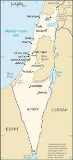 Israel map by googlemaps engine: Travelblog Map Of Israel
