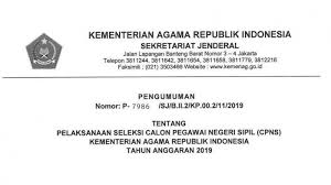 Maybe you would like to learn more about one of these? Jadwal Syarat Dan Tata Cara Pendaftaran Cpns 2019 Kemenag Kementerian Agama Sscasn Bkn Go Id Tribun Jateng