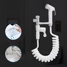 Best dual handheld shower head: Abs Handheld Toilet Portable Bidet Sprayer Nozzle Shower Head Seat Bathroom Kit Home Tool Dataglove Com