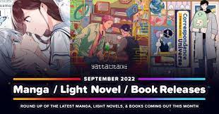 September 2022 Manga / Light Novel / Book Releases | Yatta-Tachi