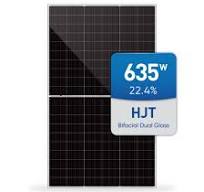 N Type HJT Bifacial Dual Glass 615W 620Wp 630Watt Solar PV ...