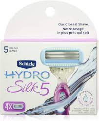 Schick hydro silk trimstyle women's razor combines a hydrating* razor (*moisturizes up to 2 hours after shaving) and waterproof trimmer in 1 for the ultimate convenience. Schick Hydro Silk Womens Razor Refills Pack Of 4 Shower Storable Razor Refills Amazon Ca Beauty