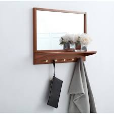 Entryway mirror ideas to make your space extra special and full of charm. Parker Entryway Mirror With Shelf Overstock 31883348