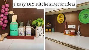 14 ideas for decorating with kitchen stencils if you're looking for an affordable and stylish way to spruce up your kitchen, stencils are a smart solution. 3 Easy Diy Kitchen Decor Ideas With Waste Items Best Out Of Waste Youtube
