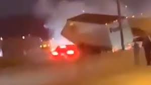 The massive pileup happened on the morning. Video Dozens Of Vehicles Involved In Major Crash On Fort Worth Highway Daily Mail Online