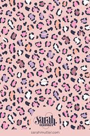 Colorful Fabrics Digitally Printed By Spoonflower Coco Leopard Peachy Cheetah Print Wallpaper Pink Leopard Wallpaper Leopard Print Background