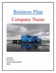 Trucking Proposal Template In 2020 Proposal Templates Business Plan Template Proposal