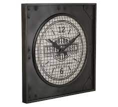 Industrial Metal Clock 98660 22vx Harley Davidson Usa