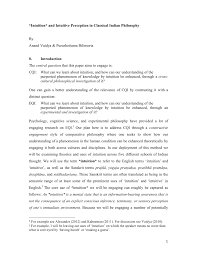 Maybe you would like to learn more about one of these? Pdf Intuition In Classical Indian Philosophy Laying The Foundation For A Cross Cultural Study