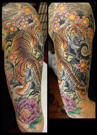 Japanese traditional design feature rich patterns and heavy single fill and bold outline designs often covering large areas of skin. Fyeahtattoos Com Tattoo Japanese Style Japanese Tiger Tattoo Tiger Tattoo Sleeve