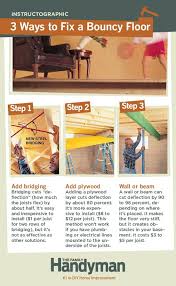 Diy Tutorial 3 Ways To Fix A Bouncy Floor Diy Home Repair Diy Home Improvement Flooring Tutorials