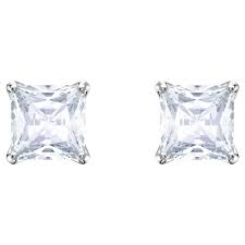 Some of the technologies we use are necessary for critical functions like security and site integrity, account authentication, security and privacy preferences, internal site usage and maintenance data, and to make the site work correctly for browsing and transactions. Attract Stud Earrings Square Cut Crystal White Rhodium Plated Swarovski Com