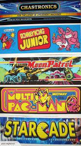 Arcade Machine Marquee Mylar Artwork Trade Me Arcade Arcade Machine Retro Arcade