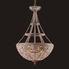 Elk 5965 4 Elizabethan Dark Bronze 4 Light Crystal Pendant Elk 5965 4