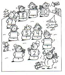 Pocitej Snehulaky Winter Knutselen Winterknutsels Winter