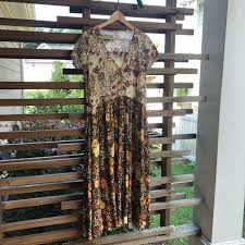 Spell The Gypsy Collective Dresses Spell Desert Daisy Babydoll Midi Mustard Small Poshmark